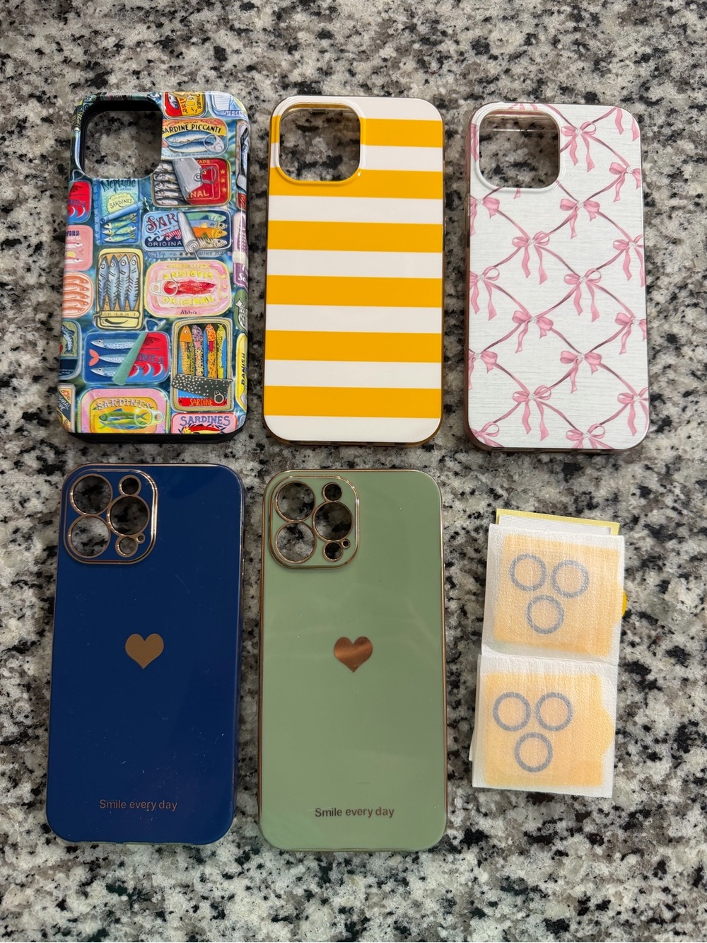 Lot of 5 iPhone 13 Pro Max Cases